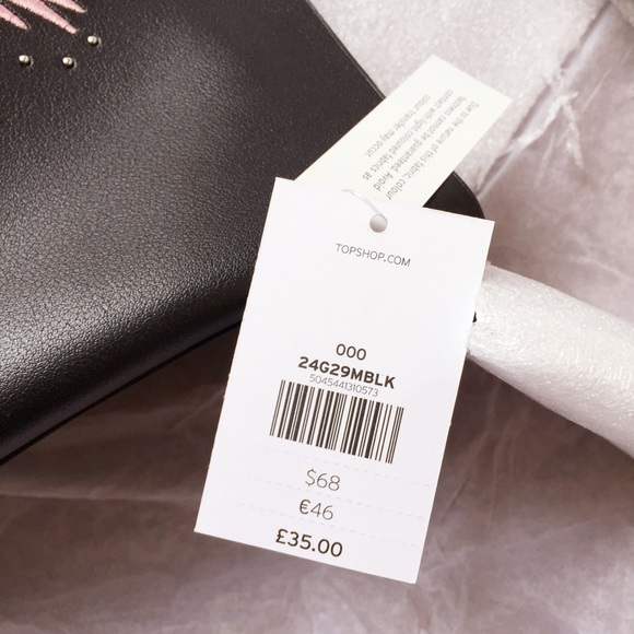 LAST ONE! NWT Topshop Rebecca Faux Leather Bag - Picture 6 of 8